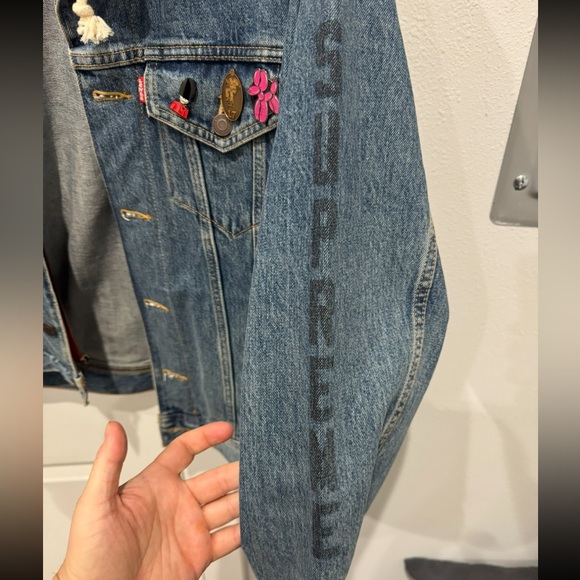 Supreme x Levi trucker jacket size L - Picture 4 of 4